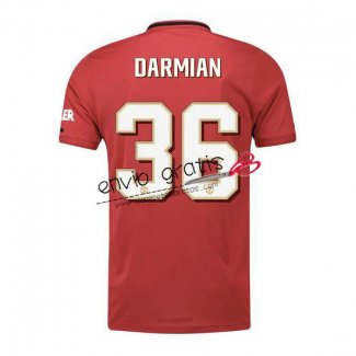 Camiseta Manchester United Primera Equipacion 36 DARMIAN 2019-2020 Cup