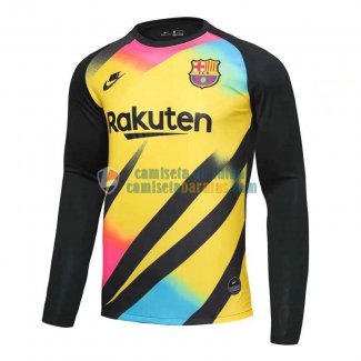 Camiseta Manga Larga Barcelona Black Portero 2019 2020