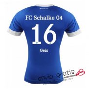 Camiseta Schalke 04 Primera Equipacion 16#Geis 2018-2019