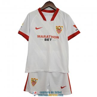 Camiseta Sevilla Ninos Primera Equipacion 2020/2021