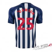 Camiseta West Bromwich Primera Equipacion 25#DAWSON 2019-2020