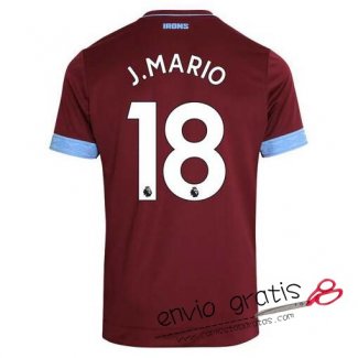 Camiseta West Ham United Primera Equipacion 18#J.MARIO 2018-2019