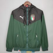 Italia Chaqueta Rompevientos Green Black I 2021/2022