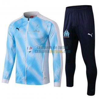 Olympique Marseille Chaqueta Blue + Pantalon 2019-2020