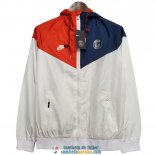 PSG Chaqueta Rompevientos Black Red Blue 2020/2021 PSG Chaqueta Rompevientos Black Red Blue 2020/2021