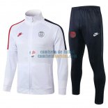 PSG Chaqueta White + Pantalon 2019-2020 PSG Chaqueta White + Pantalon 2019-2020