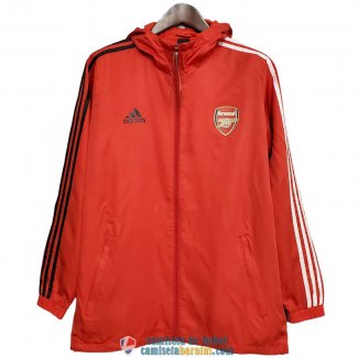 Arsenal Chaqueta Rompevientos Red Black 2020/2021