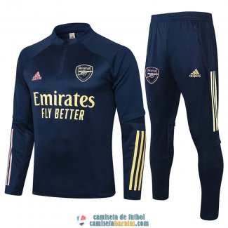 Arsenal Sudadera De Entrenamiento Navy + Pantalon 2020/2021