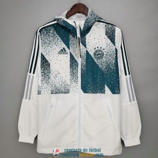 Bayern Munich Chaqueta Rompevientos White Green 2021/2022