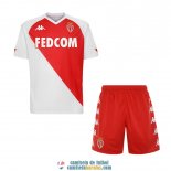 Camiseta AS Monaco Ninos Primera Equipacion 2020/2021