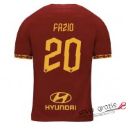 Camiseta AS Roma Primera Equipacion 20#FAZIO 2019-2020