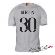 Camiseta AS Roma Segunda Equipacion 30#GERSON 2018-2019