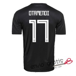 Camiseta Argentina Segunda Equipacion 17#OTAMENDI 2018