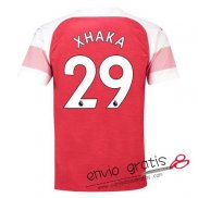 Camiseta Arsenal Primera Equipacion 29#XHAKA 2018-2019