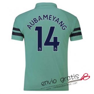 Camiseta Arsenal Tercera Equipacion 14#AUBAMEYANG 2018-2019