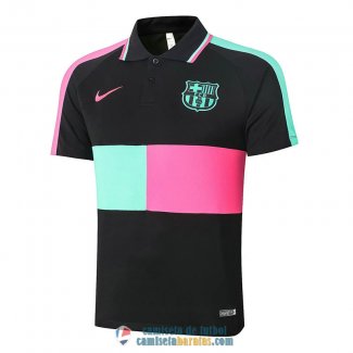 Camiseta Barcelona Polo Black 2020/2021