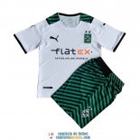 Camiseta Borussia Monchengladbach Ninos Primera Equipacion 2021/2022