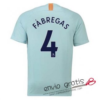 Camiseta Chelsea Tercera Equipacion 4#FABREGAS 2018-2019