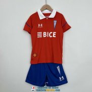 Camiseta Club Deportivo Universidad Catolica Ninos Segunda Equipacion 2023/2024