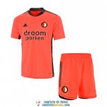 Camiseta Feyenoord Ninos Portero Orange 2020/2021