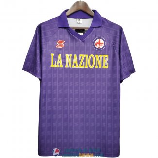 Camiseta Fiorentina Retro Primera Equipacion 1989/1990