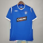 Camiseta Glasgow Rangers Retro Primera Equipacion 2008/2009