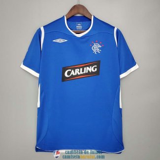 Camiseta Glasgow Rangers Retro Primera Equipacion 2008/2009