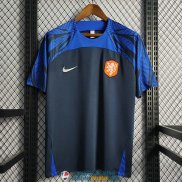 Camiseta Holanda Training Suit Blue I 2022/2023