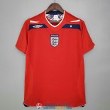 Camiseta Inglaterra Retro Segunda Equipacion 2008/2010