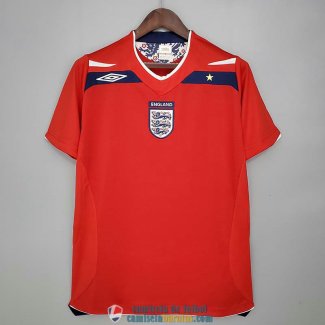 Camiseta Inglaterra Retro Segunda Equipacion 2008/2010