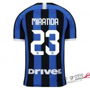 Camiseta Inter Milan Primera Equipacion 23#MIRANDA 2019-2020