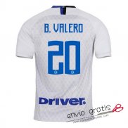 Camiseta Inter Milan Segunda Equipacion 20#B.VALERO 2018-2019