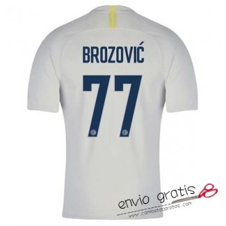 Camiseta Inter Milan Tercera Equipacion 77#BROZOVIC 2018-2019