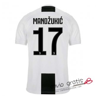 Camiseta Juventus Primera Equipacion 17#MANDZUKIC 2018-2019