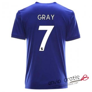 Camiseta Leicester City Primera Equipacion 7#GRAY 2018-2019