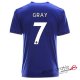 Camiseta Leicester City Primera Equipacion 7#GRAY 2018-2019