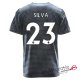 Camiseta Leicester City Segunda Equipacion 23#SILVA 2018-2019