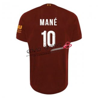 Camiseta Liverpool Primera Equipacion 10 MANE 2019-2020 LFC
