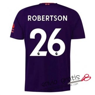 Camiseta Liverpool Segunda Equipacion 26#ROBERTSON 2018-2019