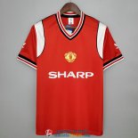 Camiseta Manchester United Retro Primera Equipacion 1985/1986