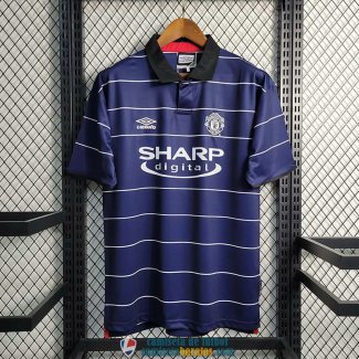 Camiseta Manchester United Retro Segunda Equipacion 1999/2000