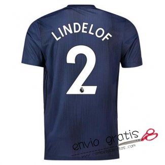 Camiseta Manchester United Tercera Equipacion 2#LINDELOF 2018-2019