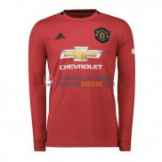 Camiseta Manga Larga Manchester United Primera Equipacion 2019-2020