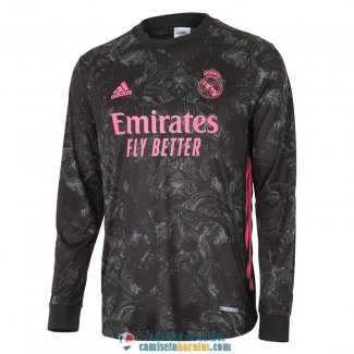 Camiseta Manga Larga Real Madrid Tercera Equipacion 2020/2021