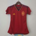 Camiseta Mujer Espana Primera Equipacion 2022/2023