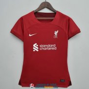 Camiseta Mujer Liverpool Primera Equipacion 2022/2023