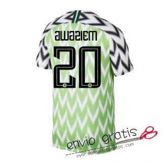 Camiseta Nigeria Primera Equipacion 20#AWAZIEM 2018