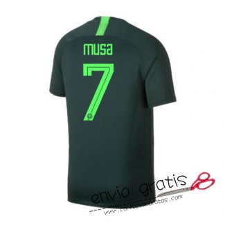 Camiseta Nigeria Segunda Equipacion 7#MUSA 2018