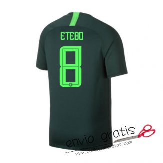 Camiseta Nigeria Segunda Equipacion 8#ETEBO 2018