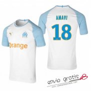 Camiseta Olympique Marseille Primera Equipacion 18#AMAVI 2018-2019